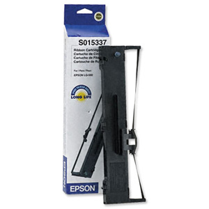 Epson Printer Ribbon Fabric Nylon Black [LQ590] Ref S015337