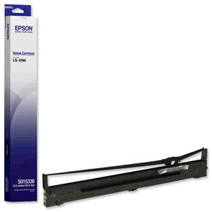 Epson Printer Ribbon Fabric Nylon Black [for LQ2090] Ref S015336