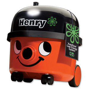 Numatic Henry Vacuum Cleaner 1200W 9 Litre 6.6kg W340xD340xH370mm Red Ref HVR200A1