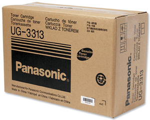Panasonic Fax Ribbon Thermal Process Unit Page Life 10000pp Black Ref UG3313