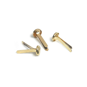 Paper Fasteners Brassed Steel 25mm [Pack 200]