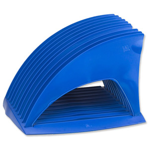 Avery DTR File Sorter 10 Pivoting Dividers W291xD340xH240mm Blue Ref DR900BLU