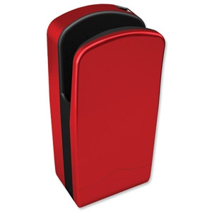 Veltia Hand Dryer High Speed Air Flow Zero Smell Red F1 Ref VGPVHDRF1