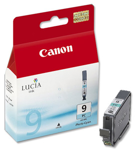 Canon PGI-9PC Inkjet Cartridge Photo Cyan [for Pro 9500] Ref 1038B001