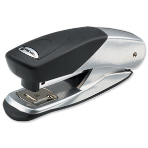 Rexel Matador Stapler Half Strip Throat 65mm Silver