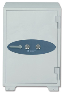 Phoenix Firefighter Safe 1 Hour Protection Dual Lock 145L Capacity 200Kg W600xD570xH1013mm Ref 0423