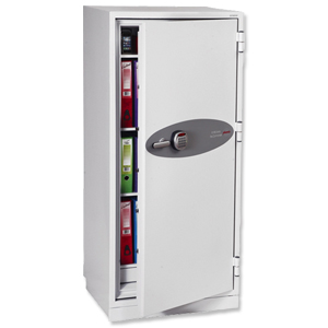 Phoenix Fire Commander Safe for Paper 2hrs Media 1hr Electronic Lock 388kg W775xD650xH1715mm Ref FS1902E