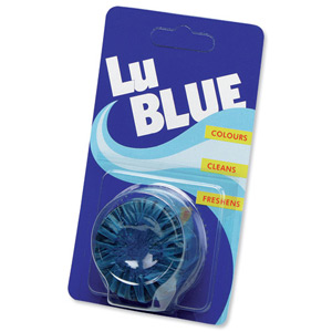 Lu Blue Toilet Cleaner Freshener Tablet Ref N04169 [Pack 12]