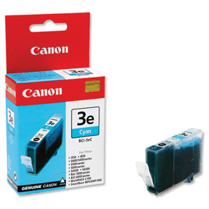 Canon BCI-3EC Ink Tank Cartridge Cyan Ref 4480A002