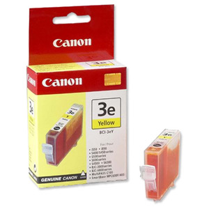 Canon BCI-3EY Ink Tank Cartridge Yellow Ref 4482A002