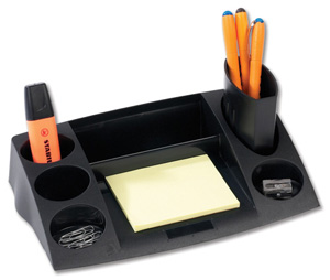 Avery DTR Desk Tidy W270xD152xH55mm Black Ref DR400BLK