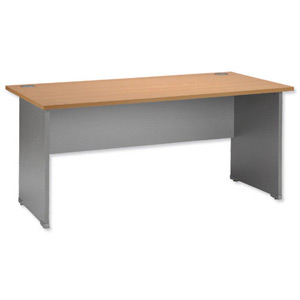 Tercel Eyas Classic Desk Panel-end 25mm Top Rectangular W1600xD800xH720mm Oak