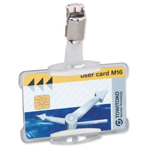 Durable Security Pass Badge Holder Ref 8118-19 [Pack 25] Ident: 284B