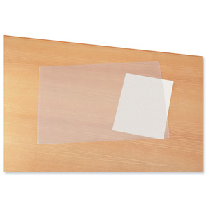 Durable Duraglas Desk Mat Transparent Anti-glare W530xD400mm Ref 7112/19