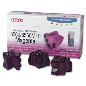 Xerox Ink Sticks Solid Page Life 3400pp Magenta [for 8560MFP 8560] Ref 108R00724 [Pack 3]