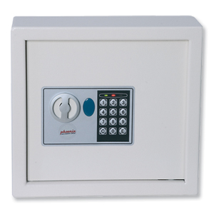 Phoenix 0031 Key Safe Electronic with Fixings Keyrings and Tags 30 Keys 5kg W300xD100xH280mm Ref KS0031E