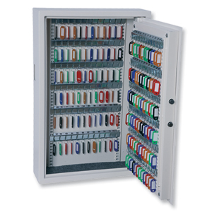Phoenix 0033 Key Safe Electronic with Fixings Keyrings and Tags 144 Key 19kg W430xD130xH660mm Ref KS0033E