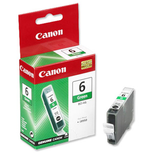 Canon BCI-6G Ink Tank Cartridge Green Ref 9473A002