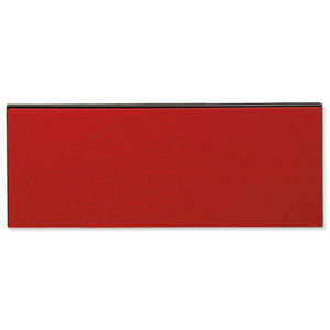 Trexus Desktop Screen Lightweight Linkable 750X400mm Claret Ref EO750/400C