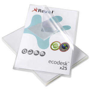 Rexel Eco-Filing Folder Cut Flush Recycled Polypropylene Anti-glare Finish A4 Ref 2102243 [Pack 25]