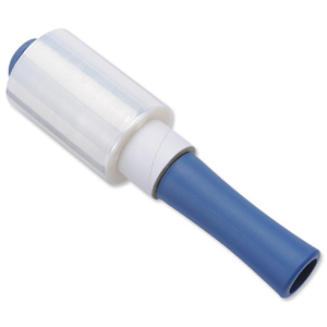 Film Wrap Stretch Packaging Mini Dispenser and 6 Refill Rolls 100mmx150m