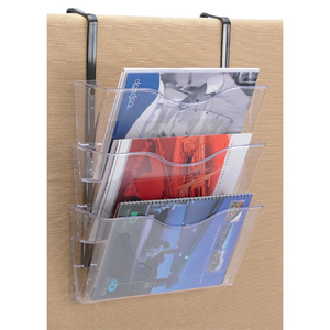 Brochure Files Landscape 3 Pockets A4 Clear [Pack 3]